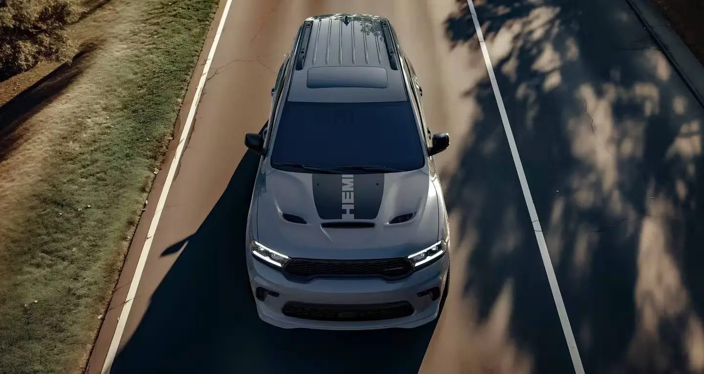 2025 Dodge Durango being driven in Victor NY